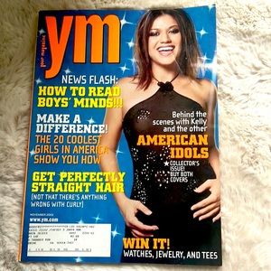 YM Nov 2002 Kelly Clarkson